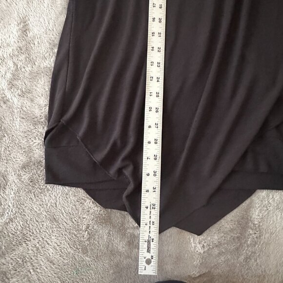 NWT Soft Surroundings Black Madeline Long Sleeve Sweater Tunic MEDIUM Shirt - Picture 5 of 6